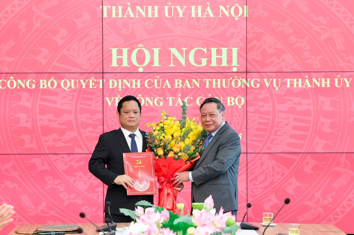 Ha Noi co tan Pho truong Ban Tuyen giao va Dan van Thanh uy hinh anh