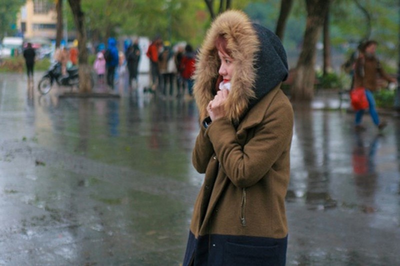 Mien Bac sap don mua ret dung ngay giang sinh hinh anh