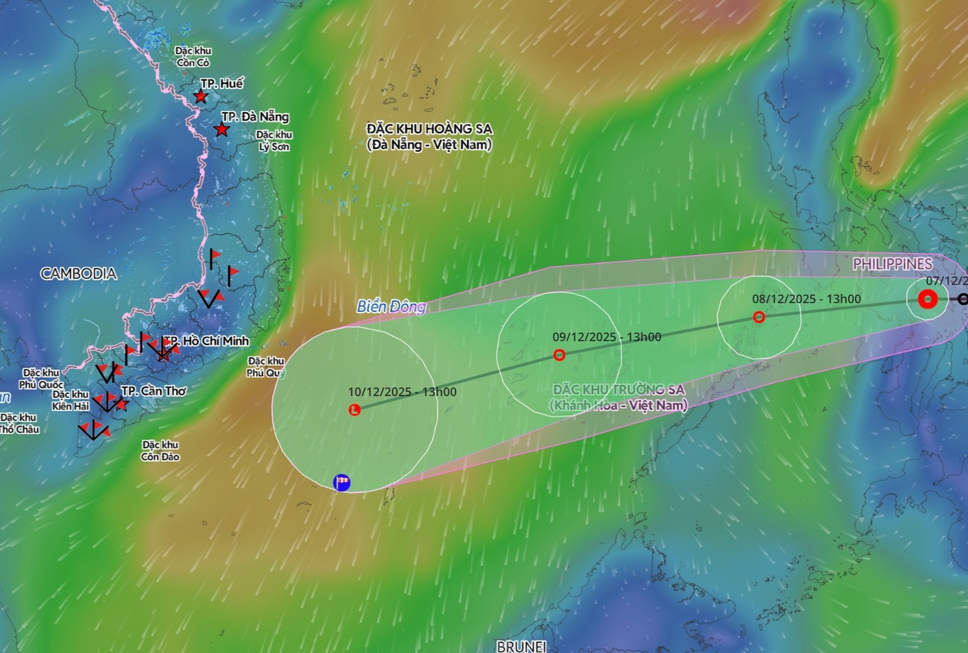 Du bao mua lon dien rong tai cac tinh Nam Trung Bo hinh anh