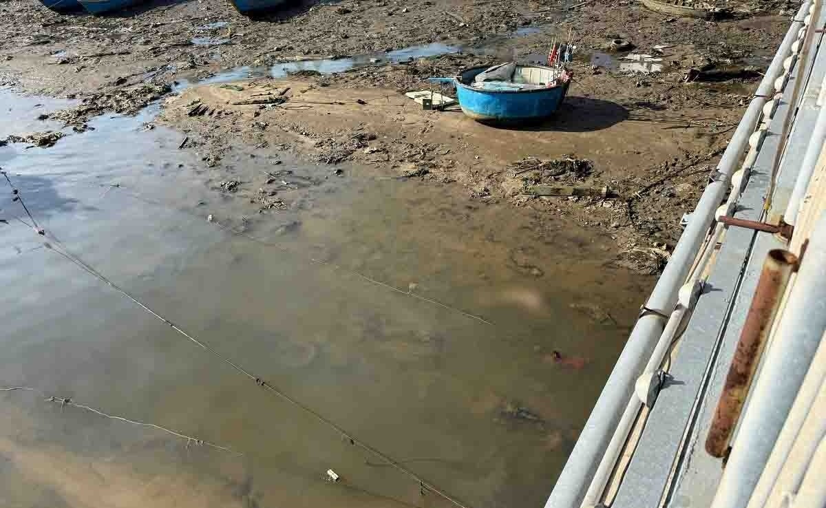 Phat hien thi the cu ba duoi song Ca Ty hinh anh