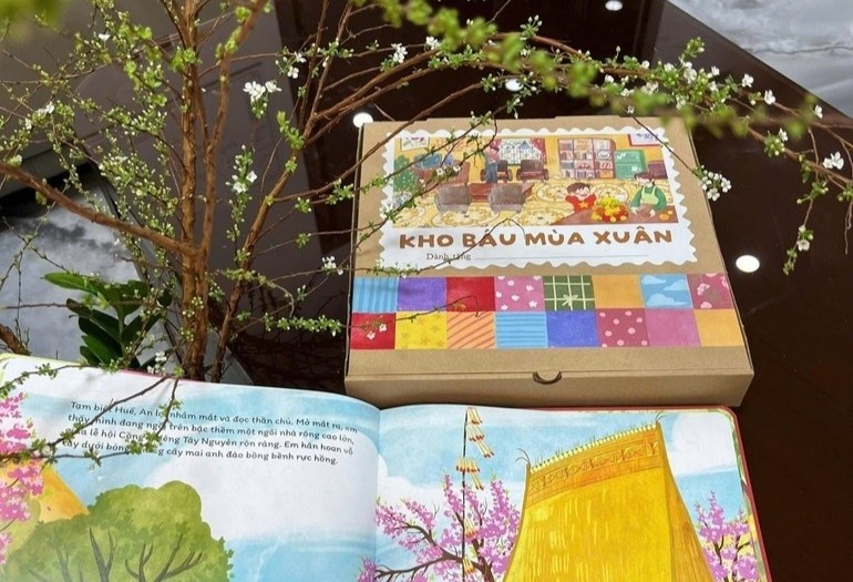 Kham pha Tet cac vung mien qua sach Tet 'Kho bau mua xuan' hinh anh