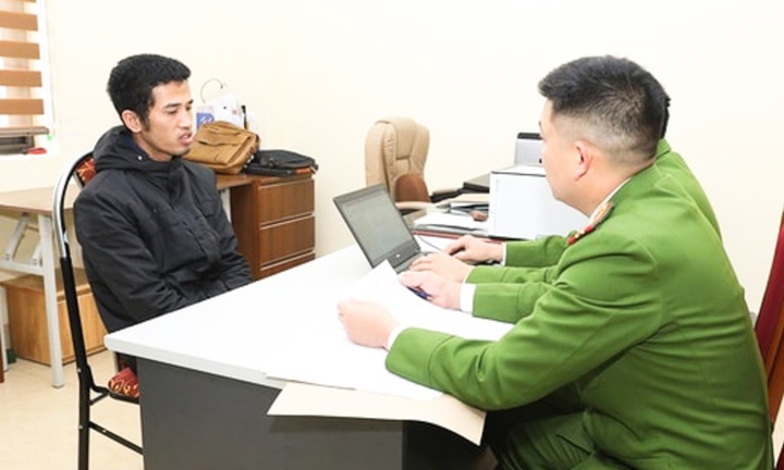 Tai xe gay tai nan bo chay, mang xe ve Ha Noi sua de xoa dau vet hinh anh