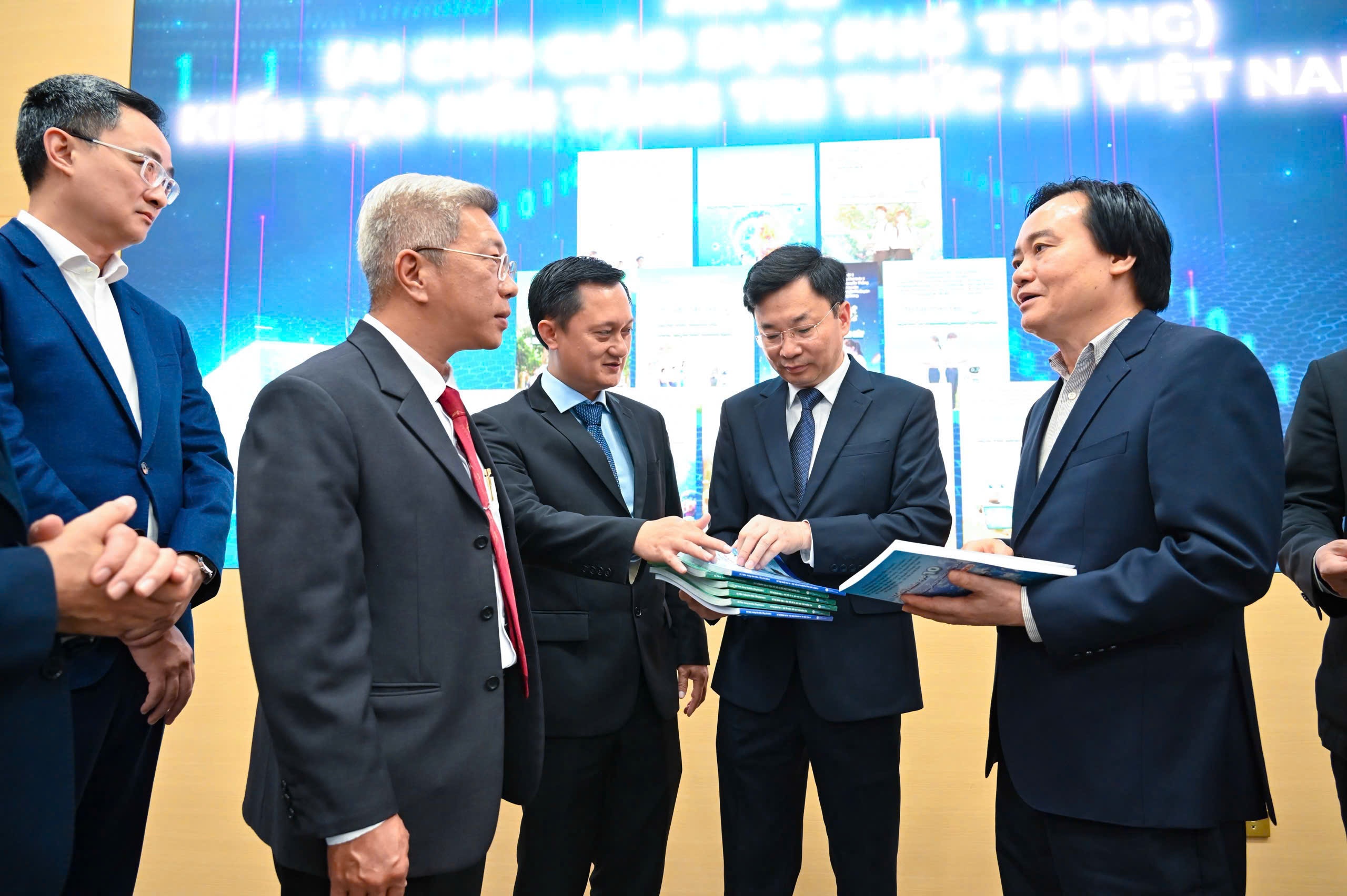 Ra mat bo sach AI cho hoc sinh hinh anh