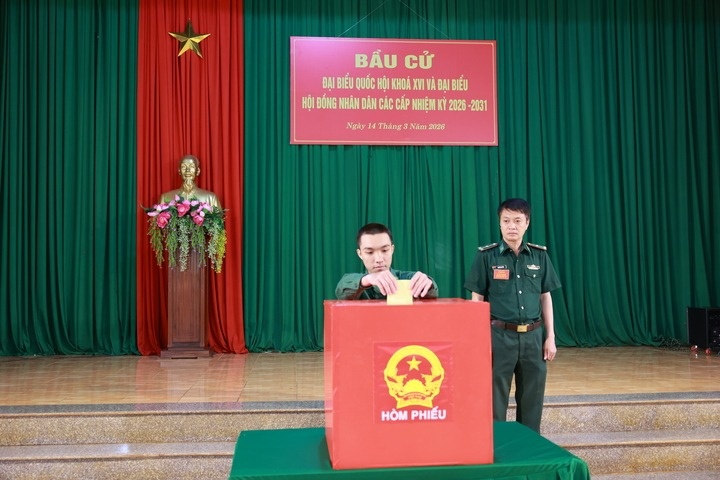 100% cu tri hoan thanh bo phieu tai 5 diem bau cu som o Lam Dong hinh anh