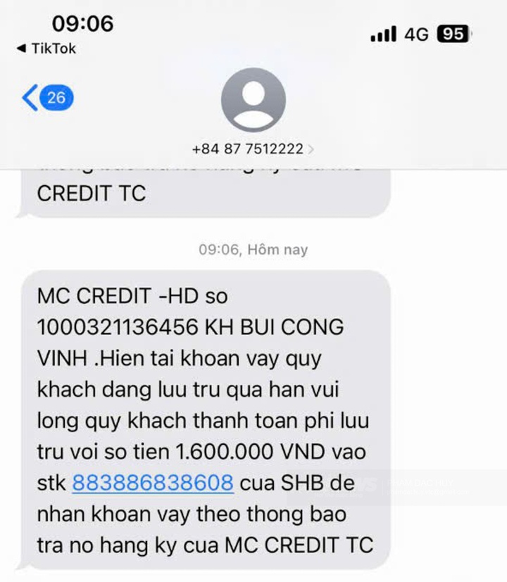 Dung TikTok,  quang cao vay tien anh 3