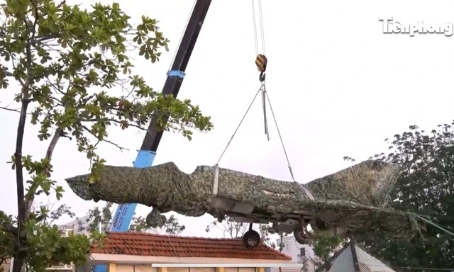 Can canh di chuyen chiec may bay Mig21 bi 'bo quen' tai Ca Mau hinh anh