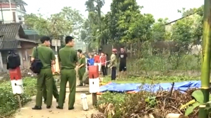 Phat hien thi the nam gioi tren duong sat o Phu Tho hinh anh