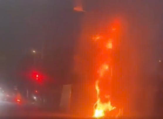 Clip chay tru dien o TP.HCM hinh anh