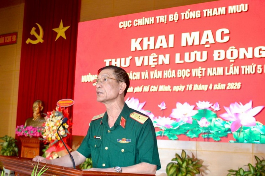 Bo Tong Tham muu: Thu vien luu dong lan toa van hoa doc hinh anh