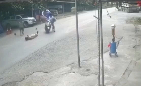 Phe ma tuy, hai doi tuong thong chot tong CSGT bi thuong hinh anh