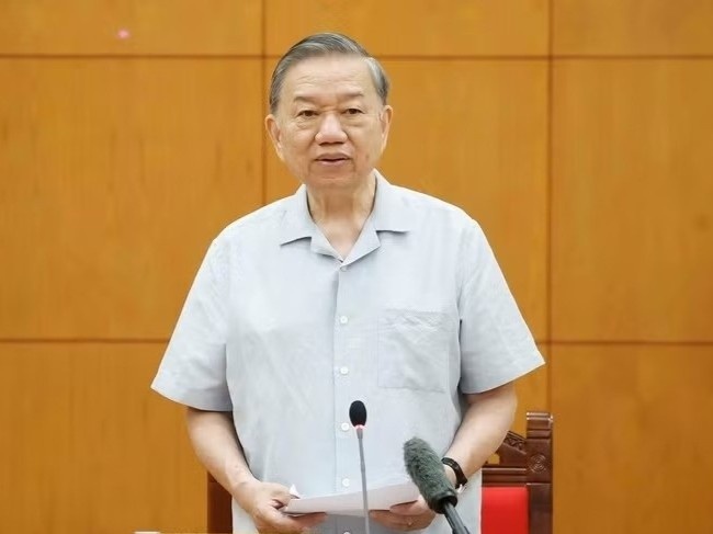 Tong Bi thu, Chu tich nuoc: Can doi moi tu duy va tam nhin phat trien bien hinh anh