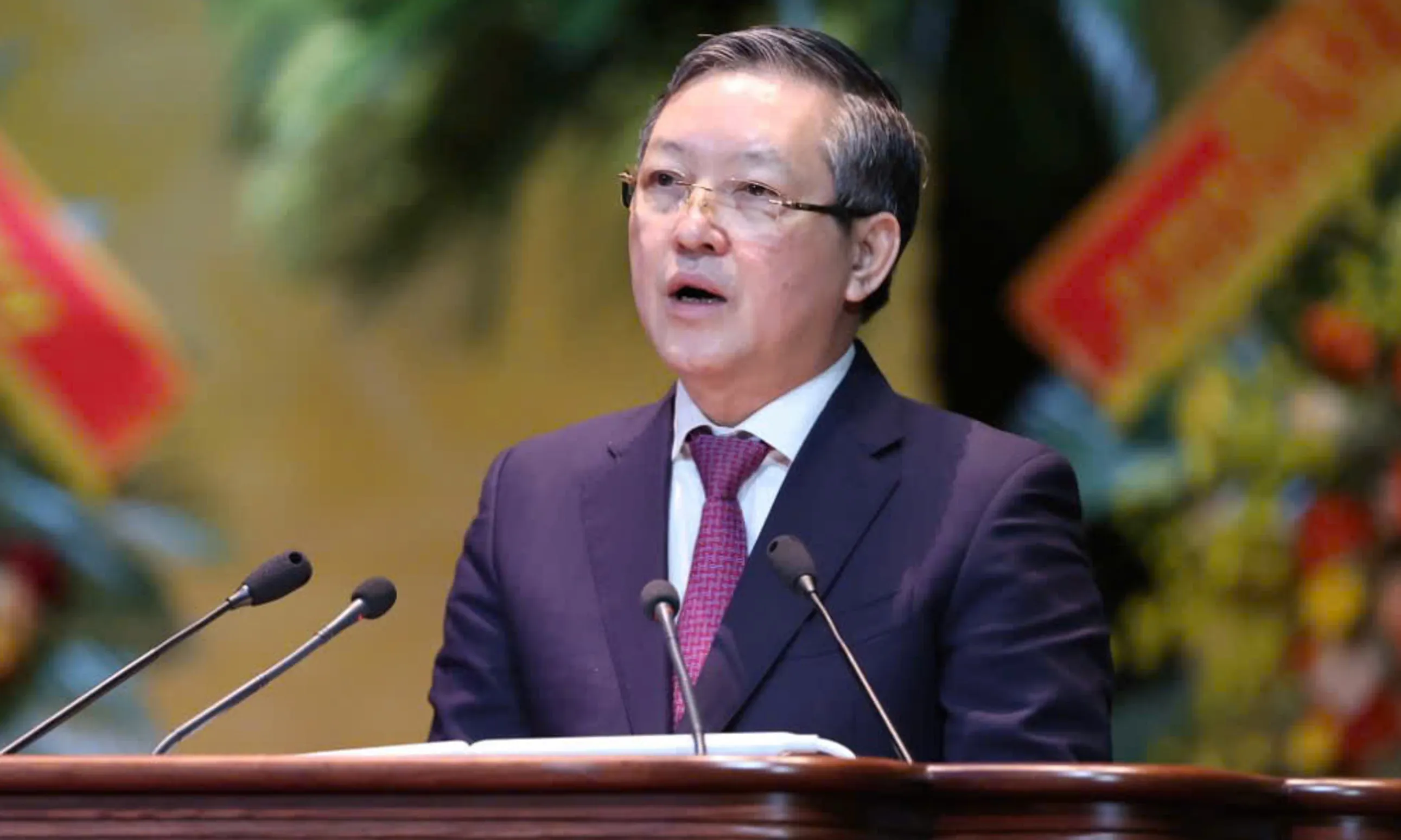 Ong Luong Quoc Doan tai dac cu Chu tich Hoi Nong dan Viet Nam khoa IX hinh anh