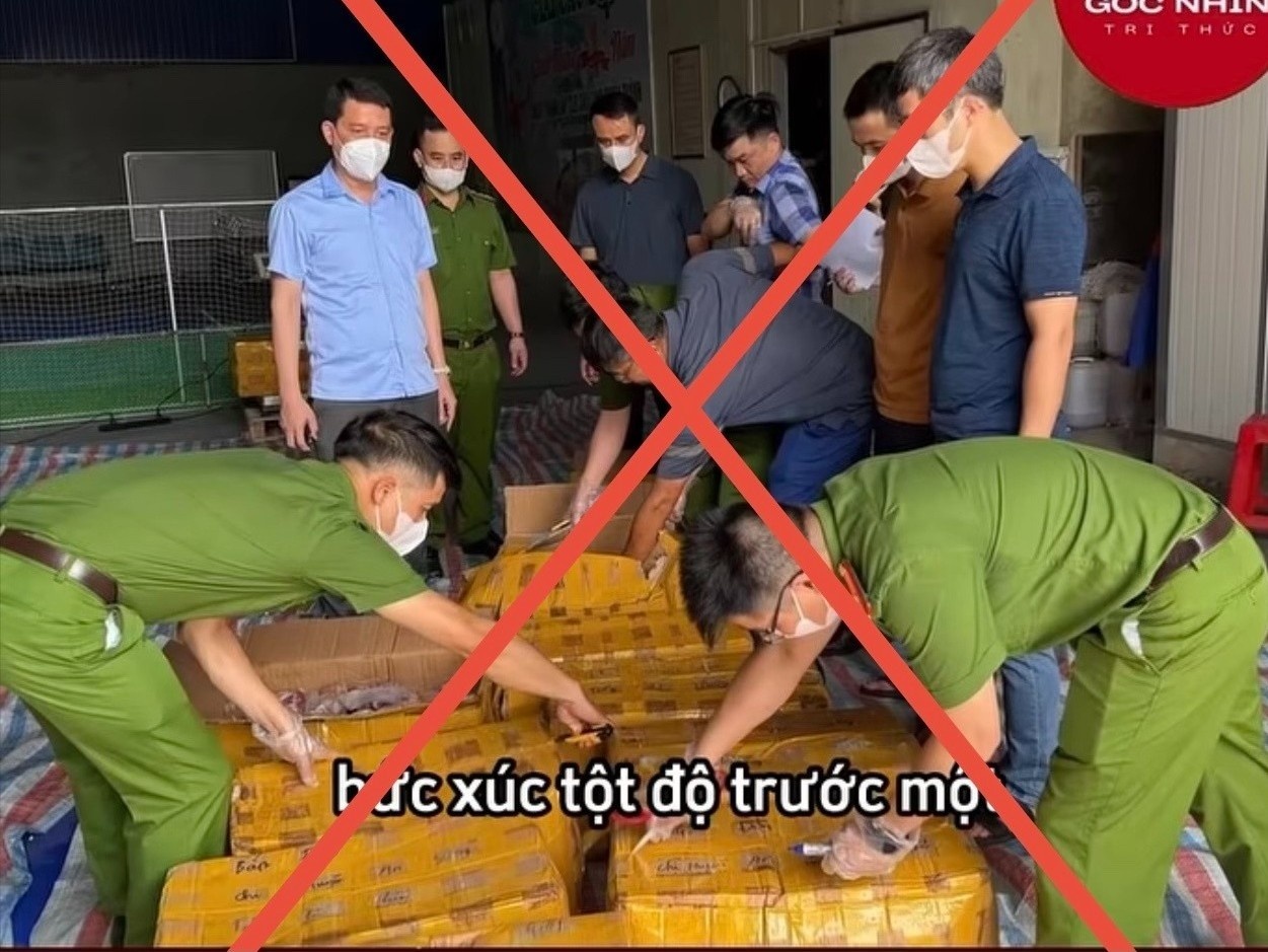 Cong an dieu tra vu tung tin gia ‘lam tom kho bang cao su non’ hinh anh