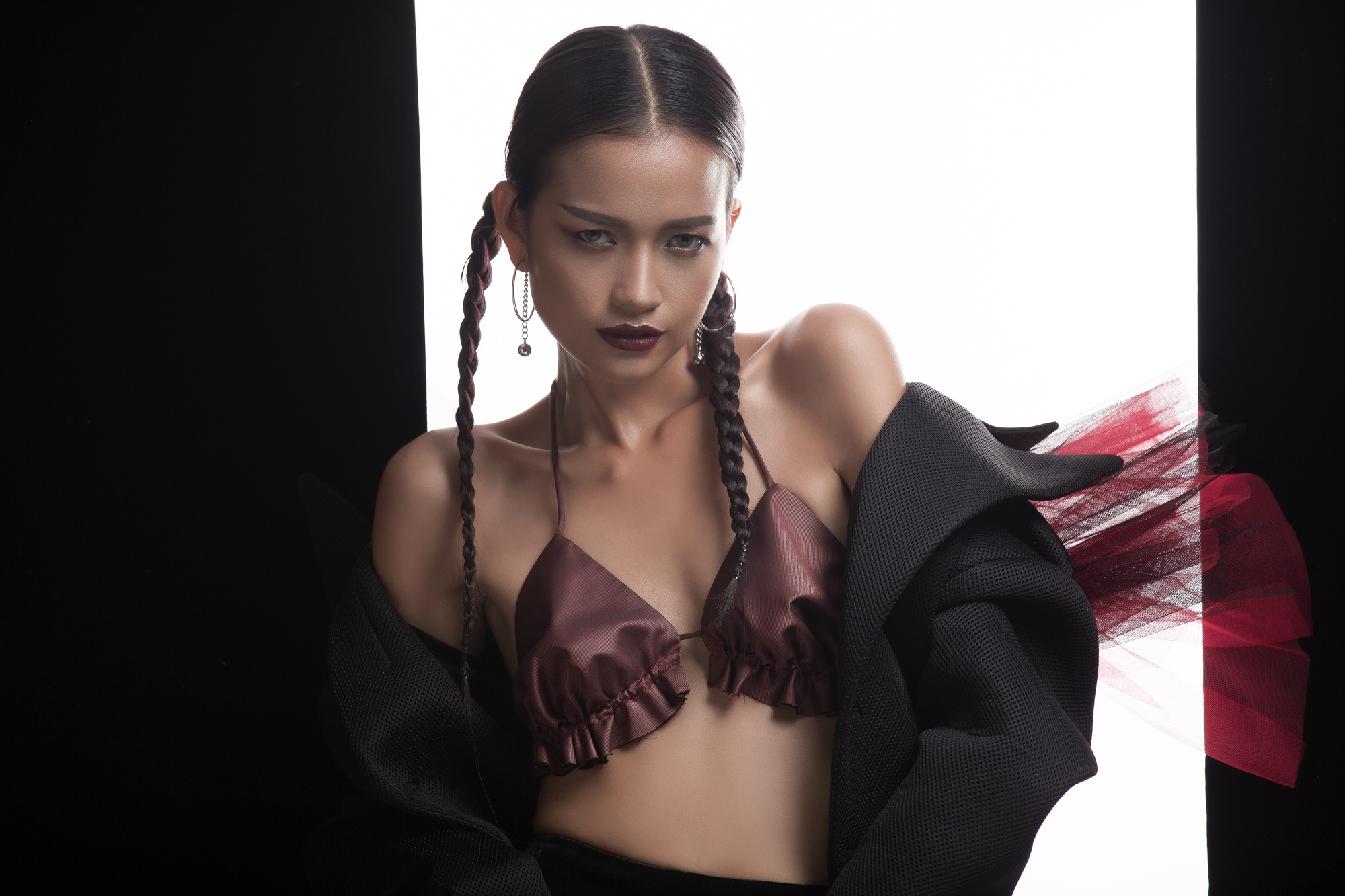 Ngoc Chau Next Top: 'Toi cham minh 6 diem ve cach an mac' hinh anh