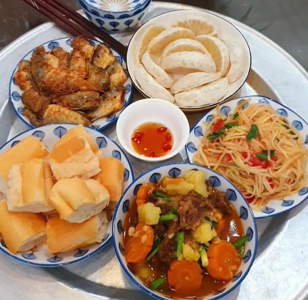 Mâm cơm gia đình ảnh 3 Mam com gia dinh anh 3