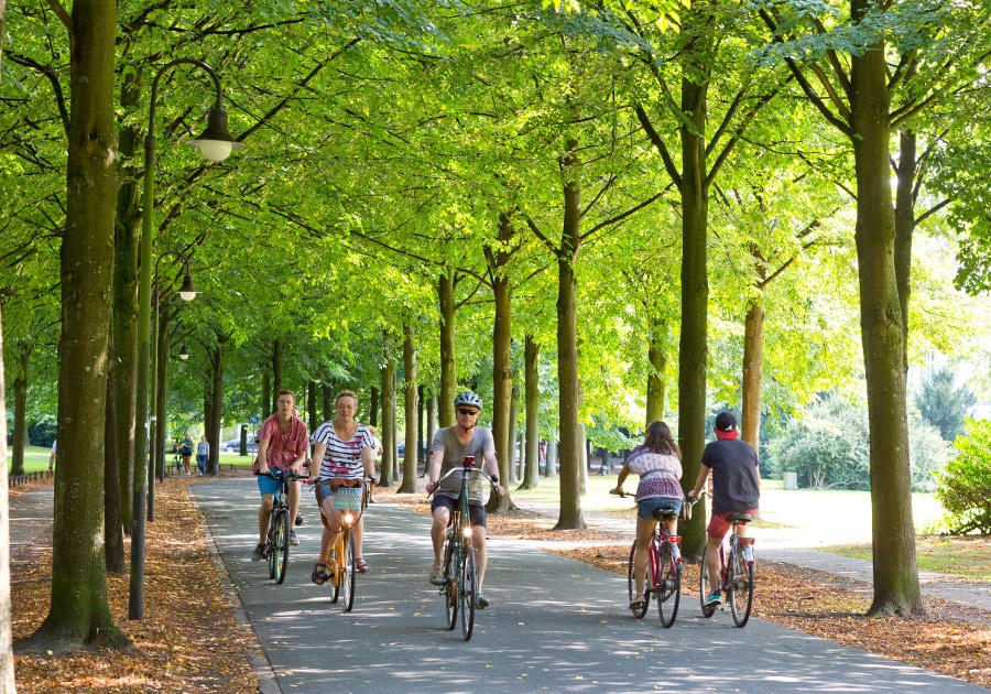 Thanh pho xe dap anh 2