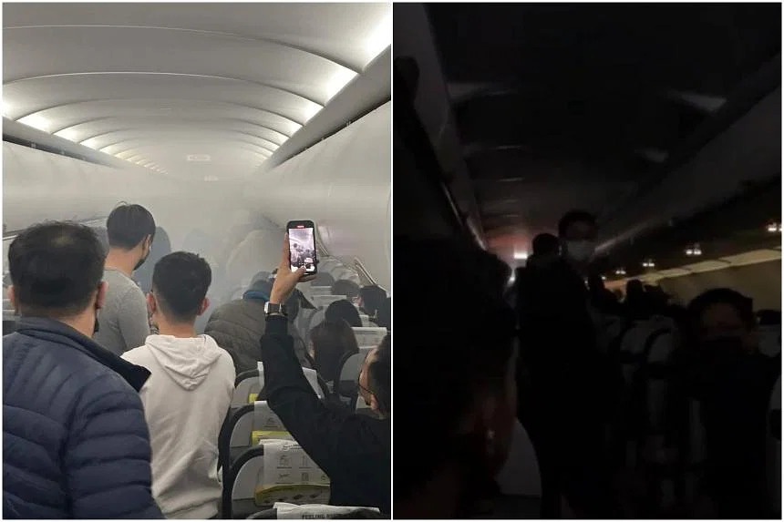 2 nguoi bi thuong tren chuyen bay khi sac du phong boc chay hinh anh