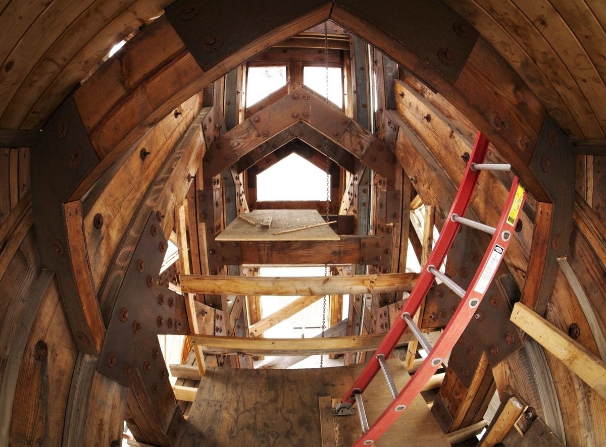 Toa nha xep chong,  Du lich My,  Khach du lich,  Kien truc doc dao anh 5