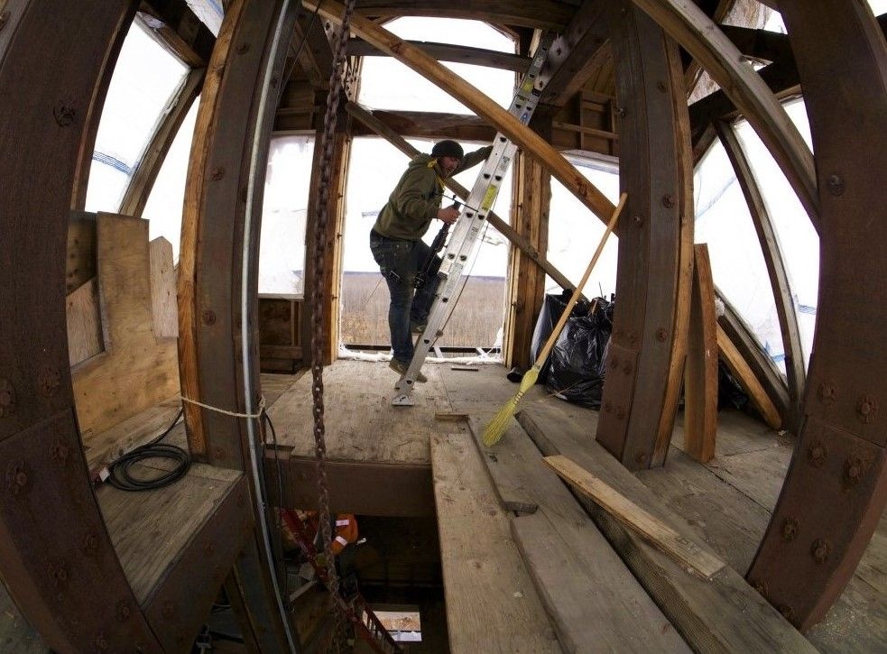 Toa nha xep chong,  Du lich My,  Khach du lich,  Kien truc doc dao anh 4