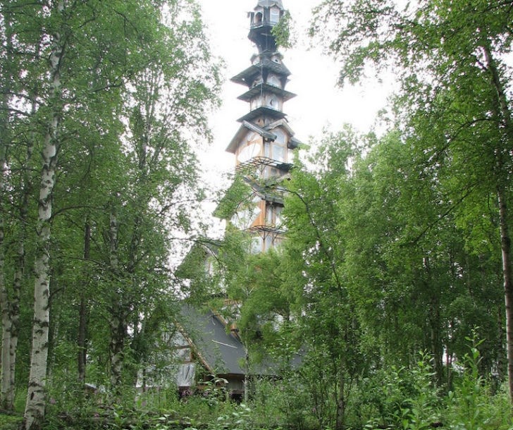 Toa nha xep chong,  Du lich My,  Khach du lich,  Kien truc doc dao anh 7