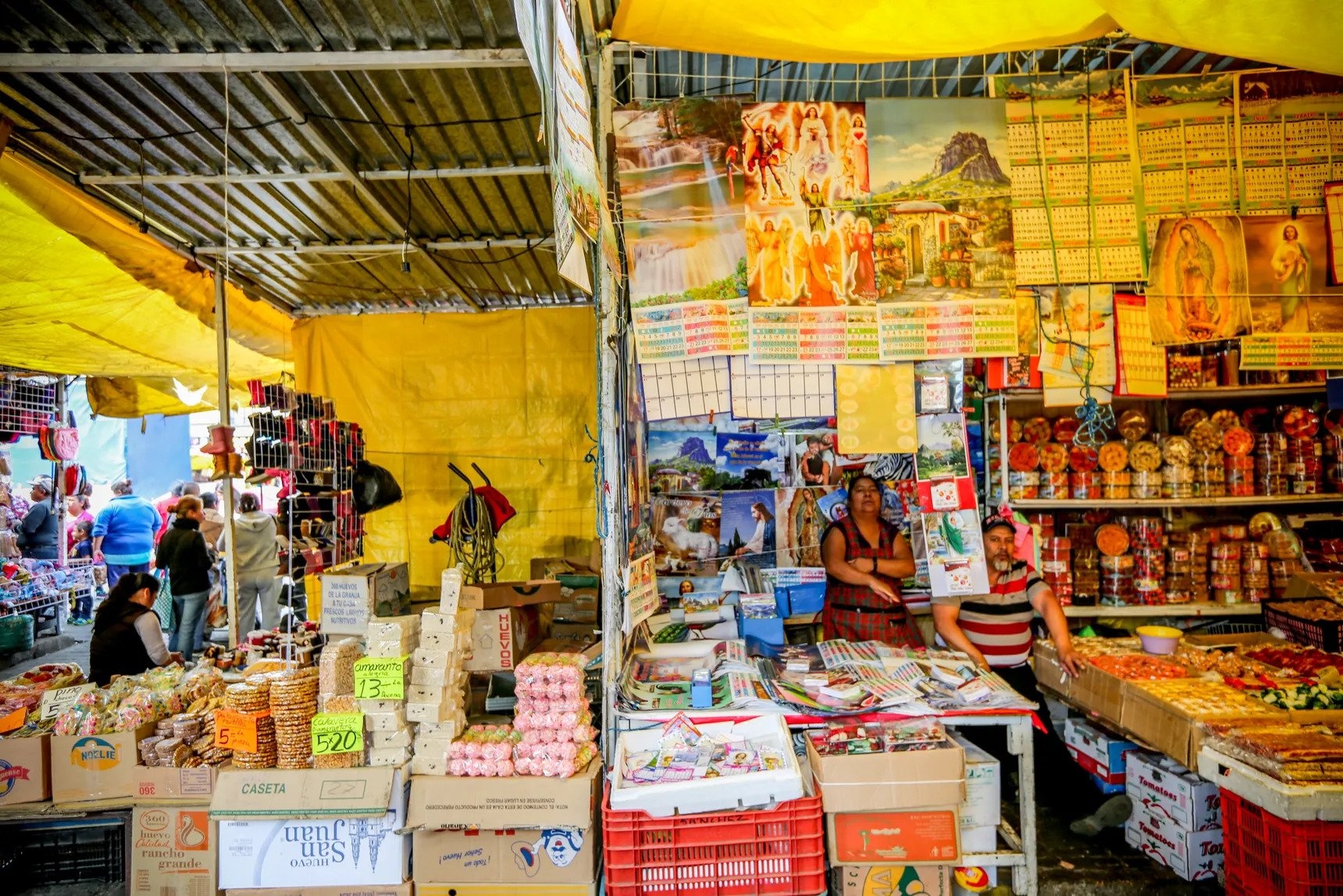 Khu cho Mexico,  Du lich Mexico,  Van hoa,  Cho La Merced anh 13