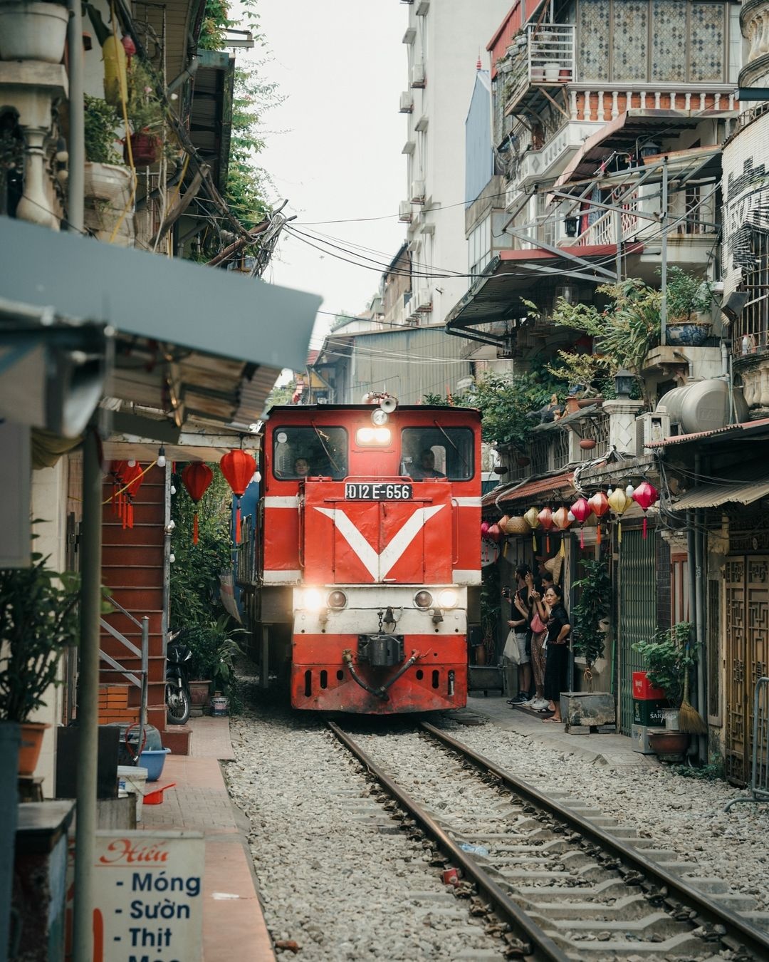 Đường tàu Hà Nội ảnh 2 Duong tau Ha Noi anh 2