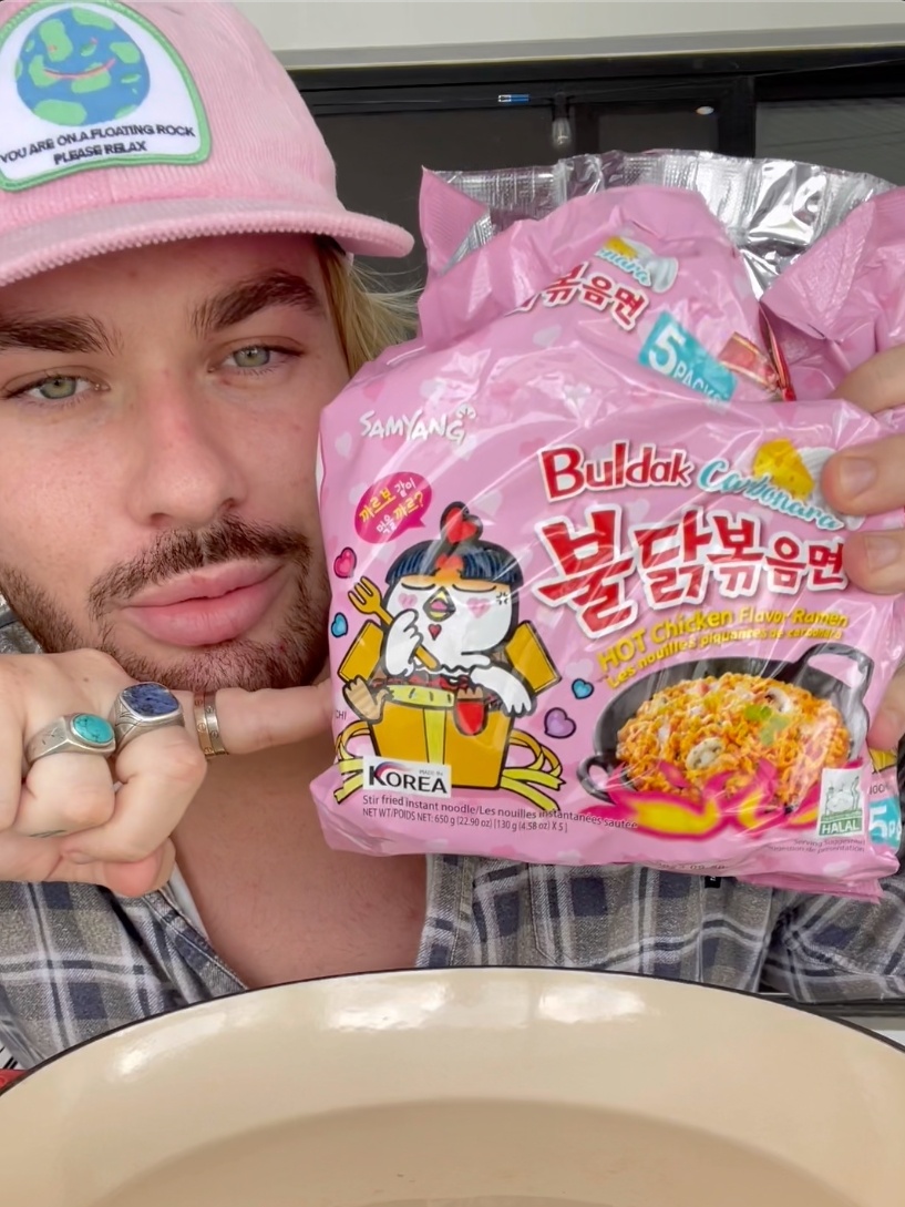 Mi ramen Buldak Carbonara anh 4