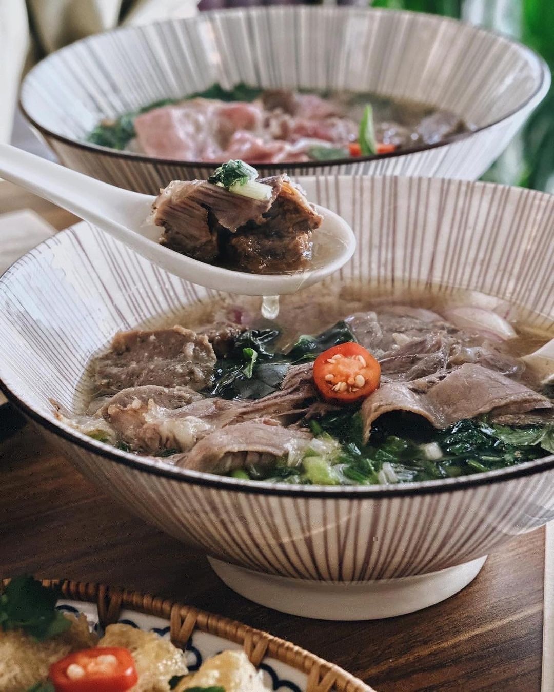 David Beckham ăn phở ảnh 1 David Beckham an pho anh 1