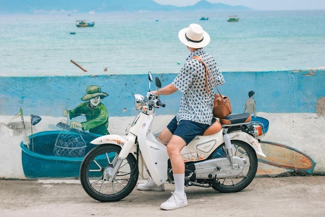 He nay 'lac loi' tai bai bien dep nhu phim anh o Quy Nhon hinh anh