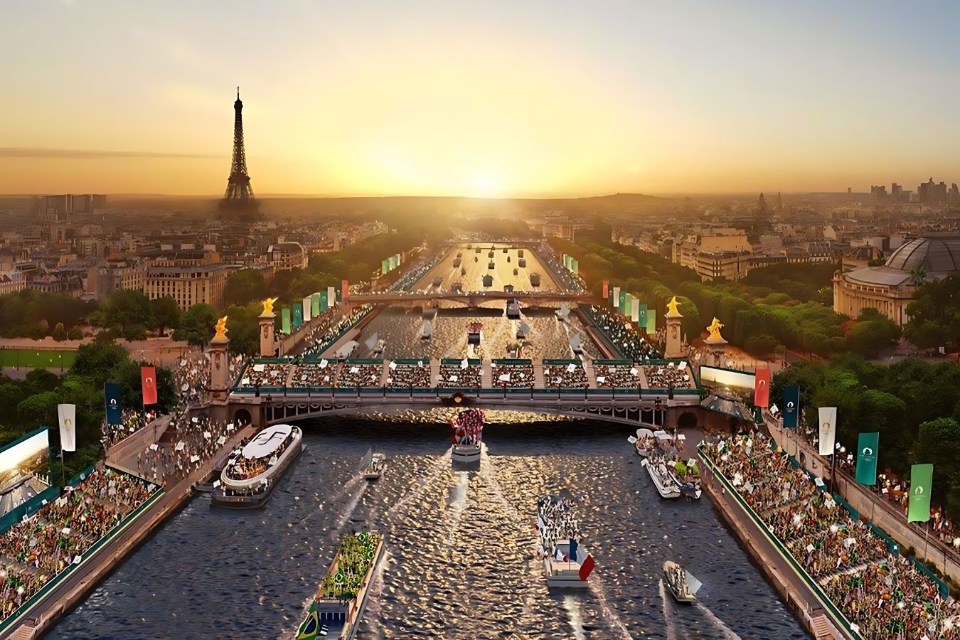 Paris co niu khach o lai hau Olympic hinh anh