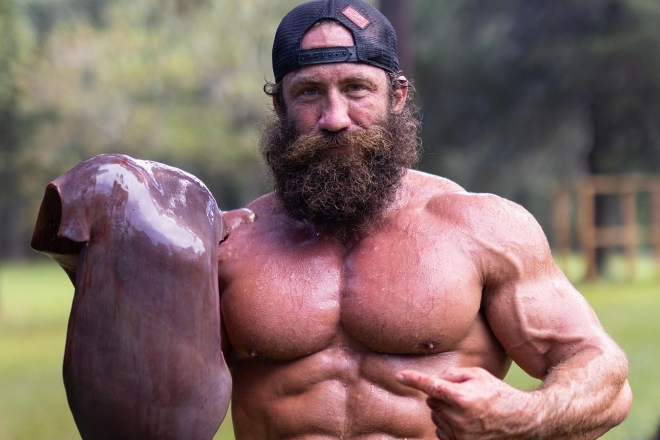 'Vua Gan' lua fan an thit song de co than hinh vam vo, gio ra sao? hinh anh