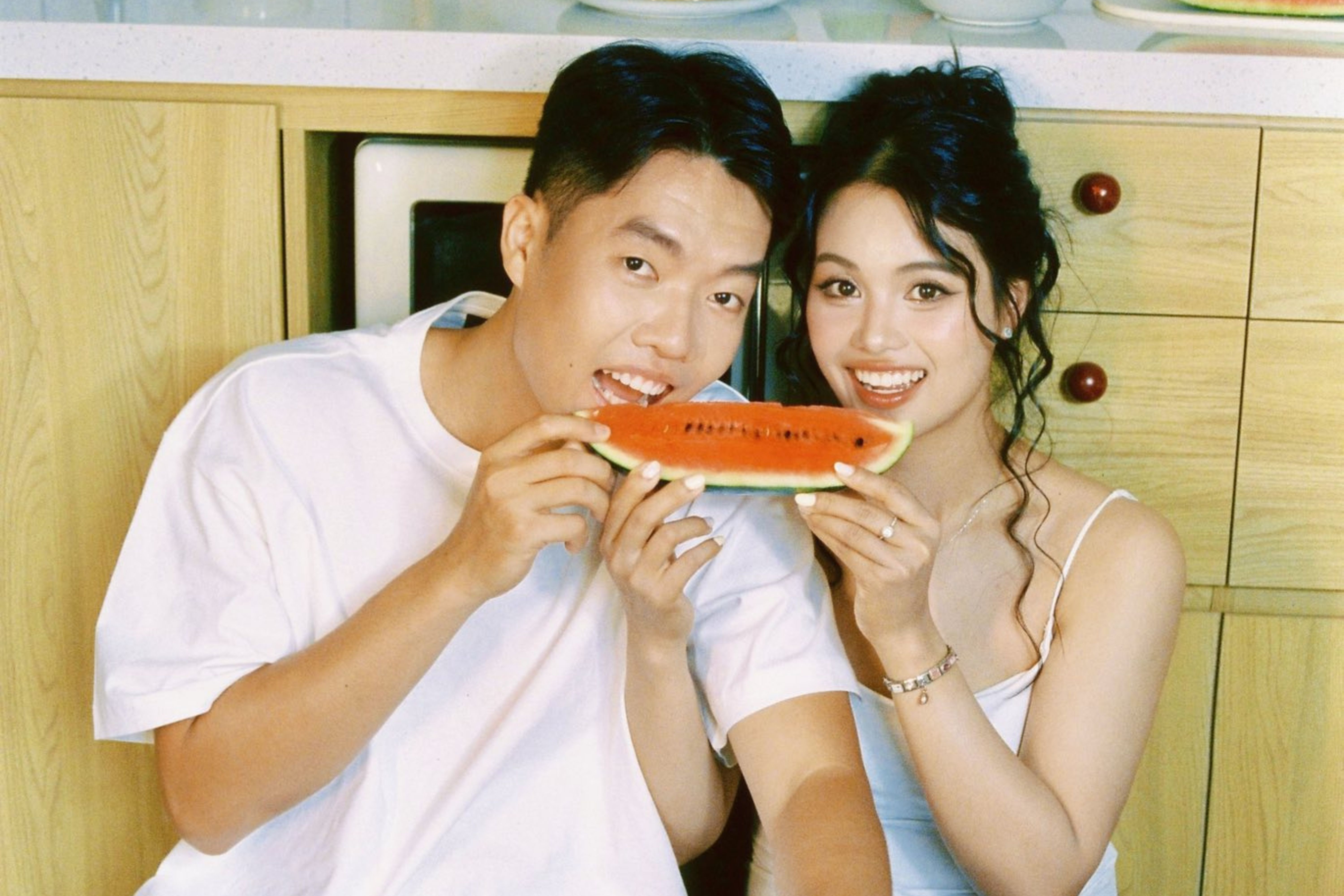 Bo anh tinh tu cua cap doi 'trai tai gai gioi' lang the thao Viet Nam hinh anh