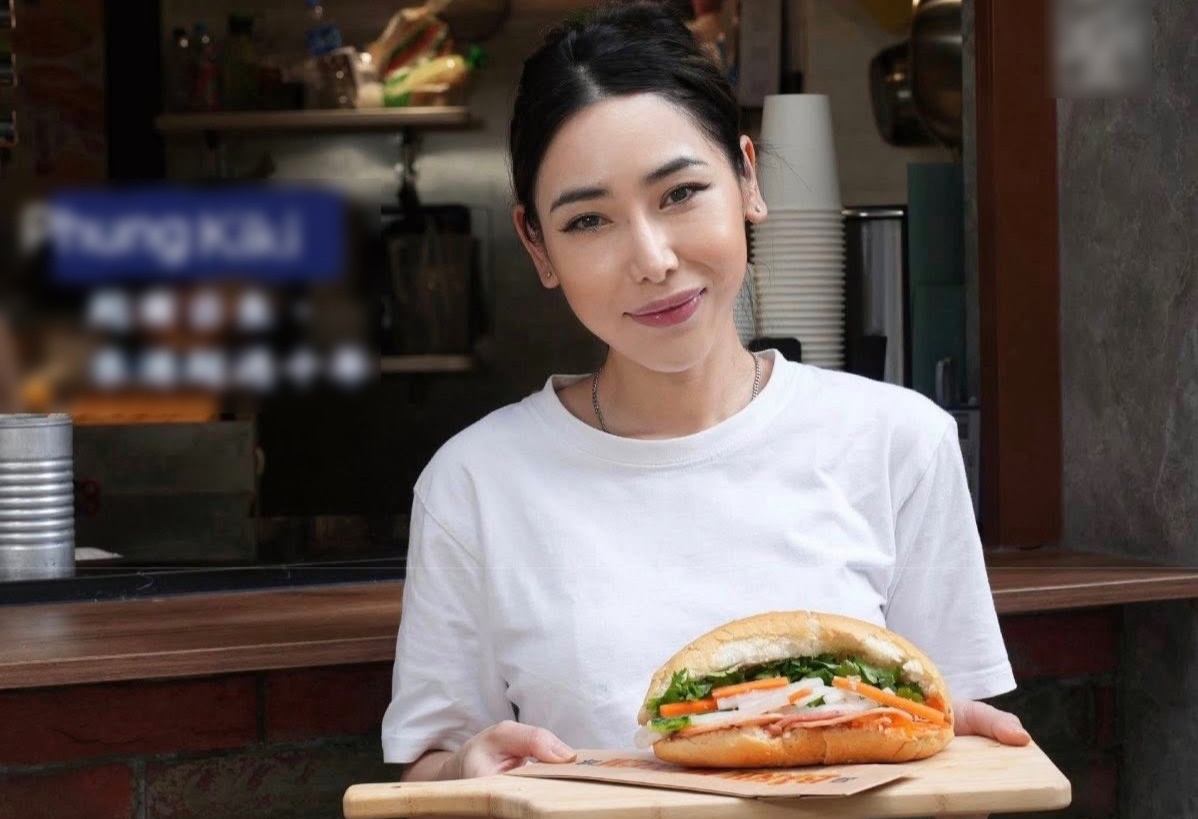 Co gai Viet lam ra o banh mi Ta Dinh Phong khen 'ngon nhat tung an' hinh anh