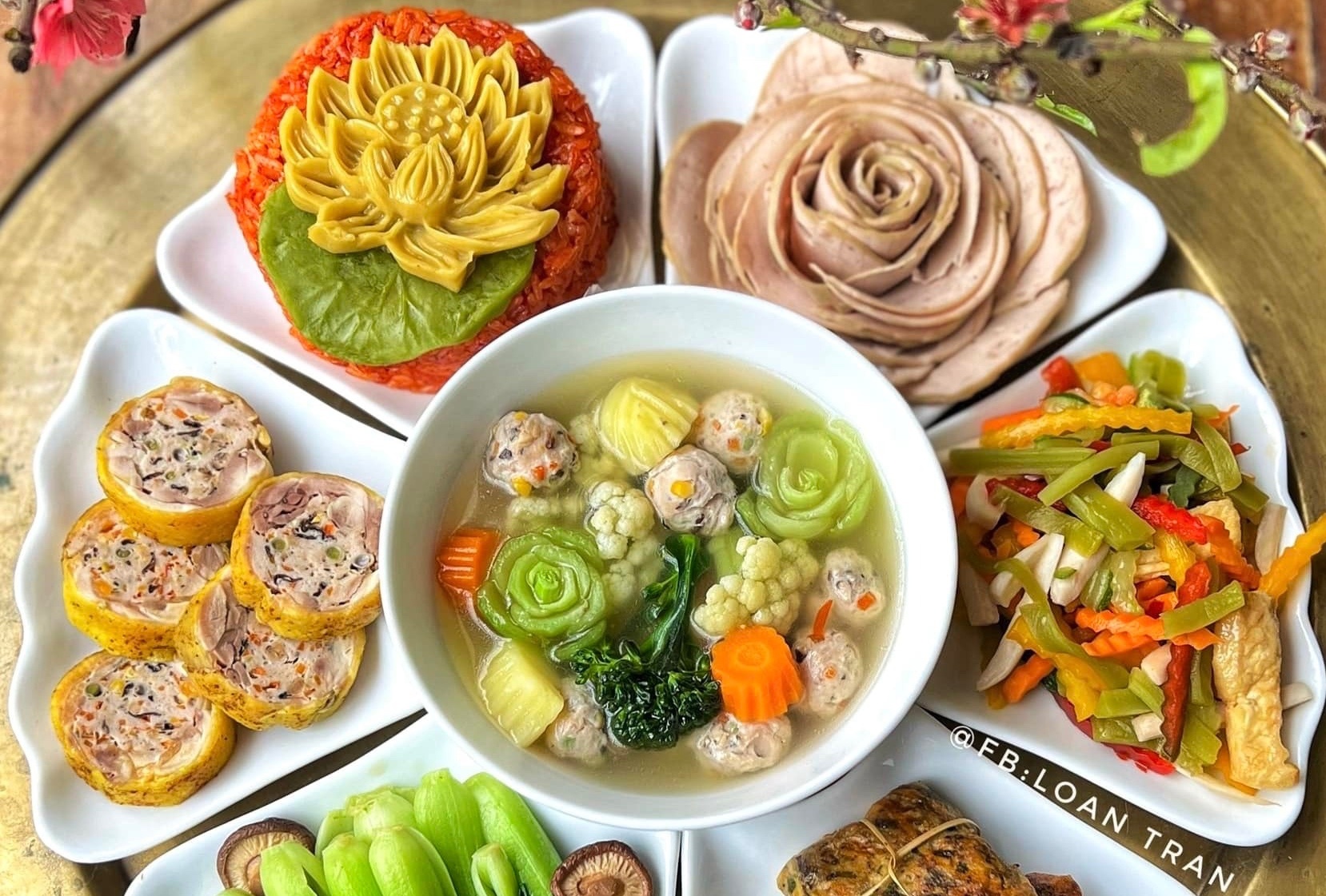 Goi y mam co cung ram thang Chap day du, dep mat hinh anh