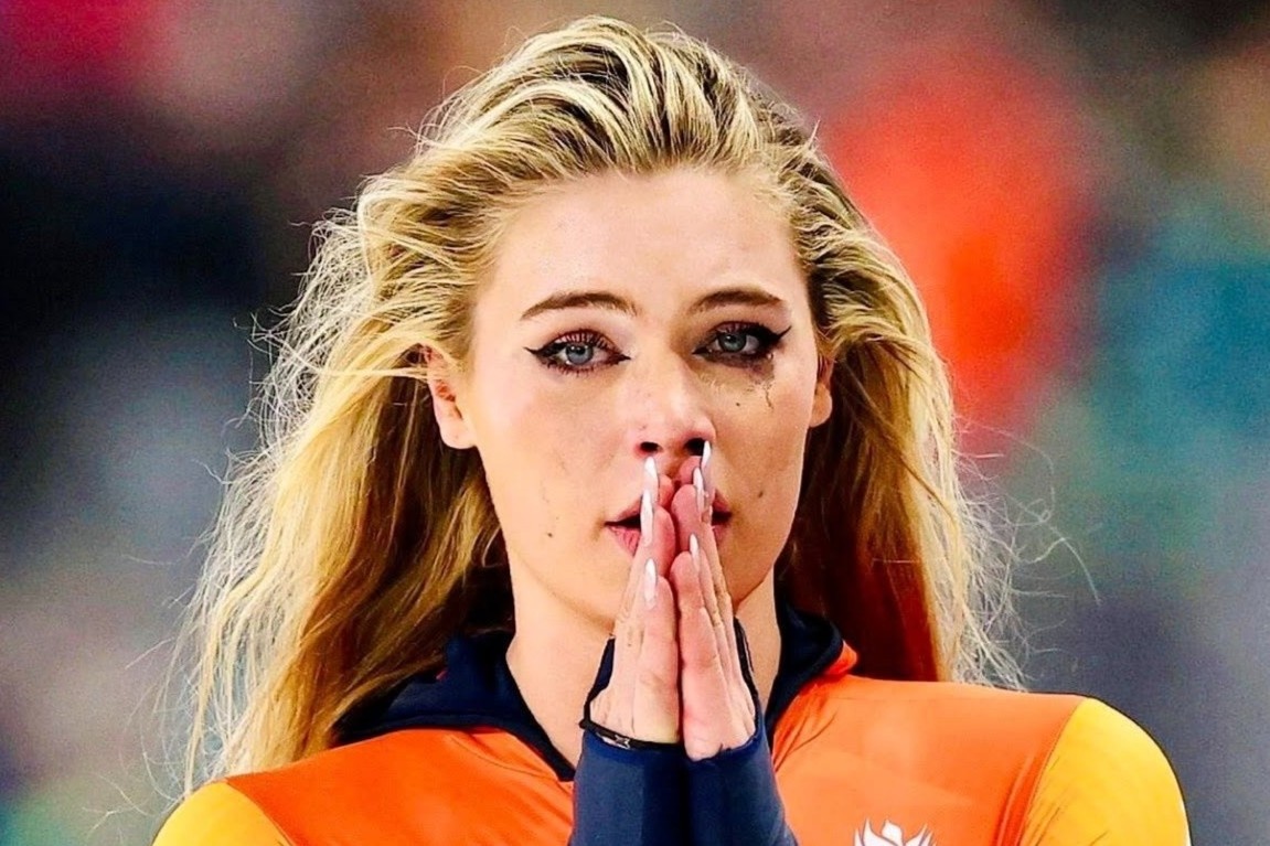 'Nu hoang truot bang' bi che vi trang diem dam khi thi dau Olympic hinh anh