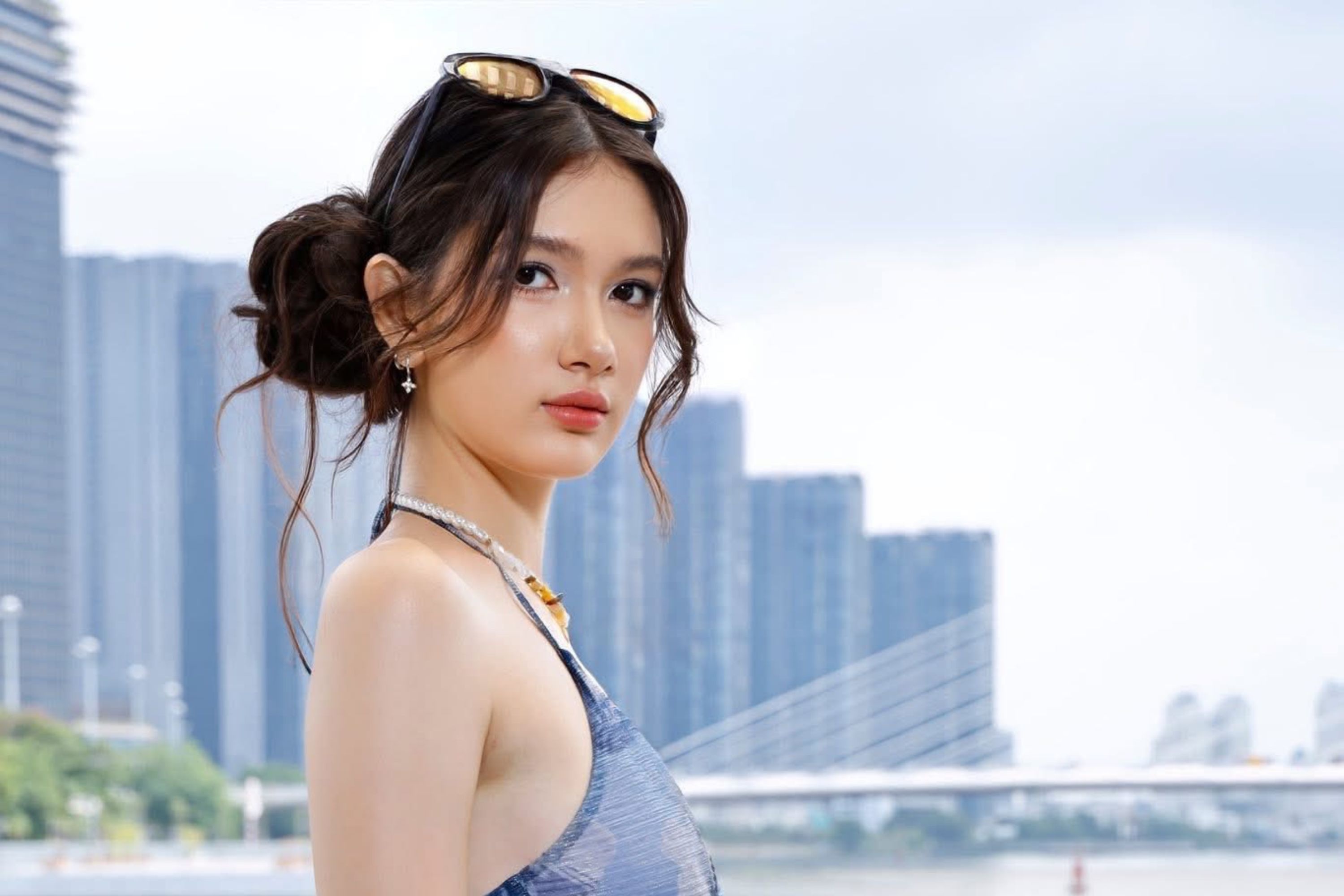 Em gai Dang Van Lam noi ve lan dau di catwalk hinh anh