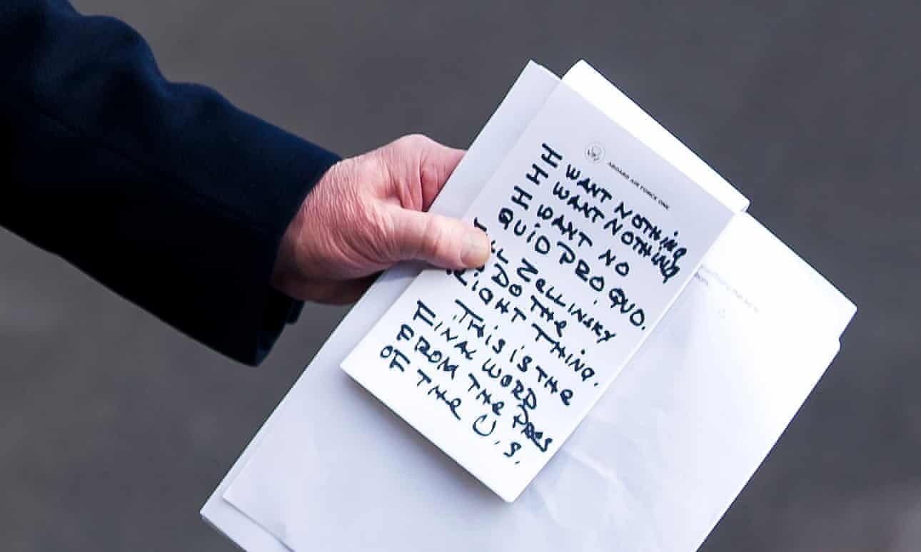 To giay chu in dam cua TT Trump sau phien dieu tran dia chan hinh anh