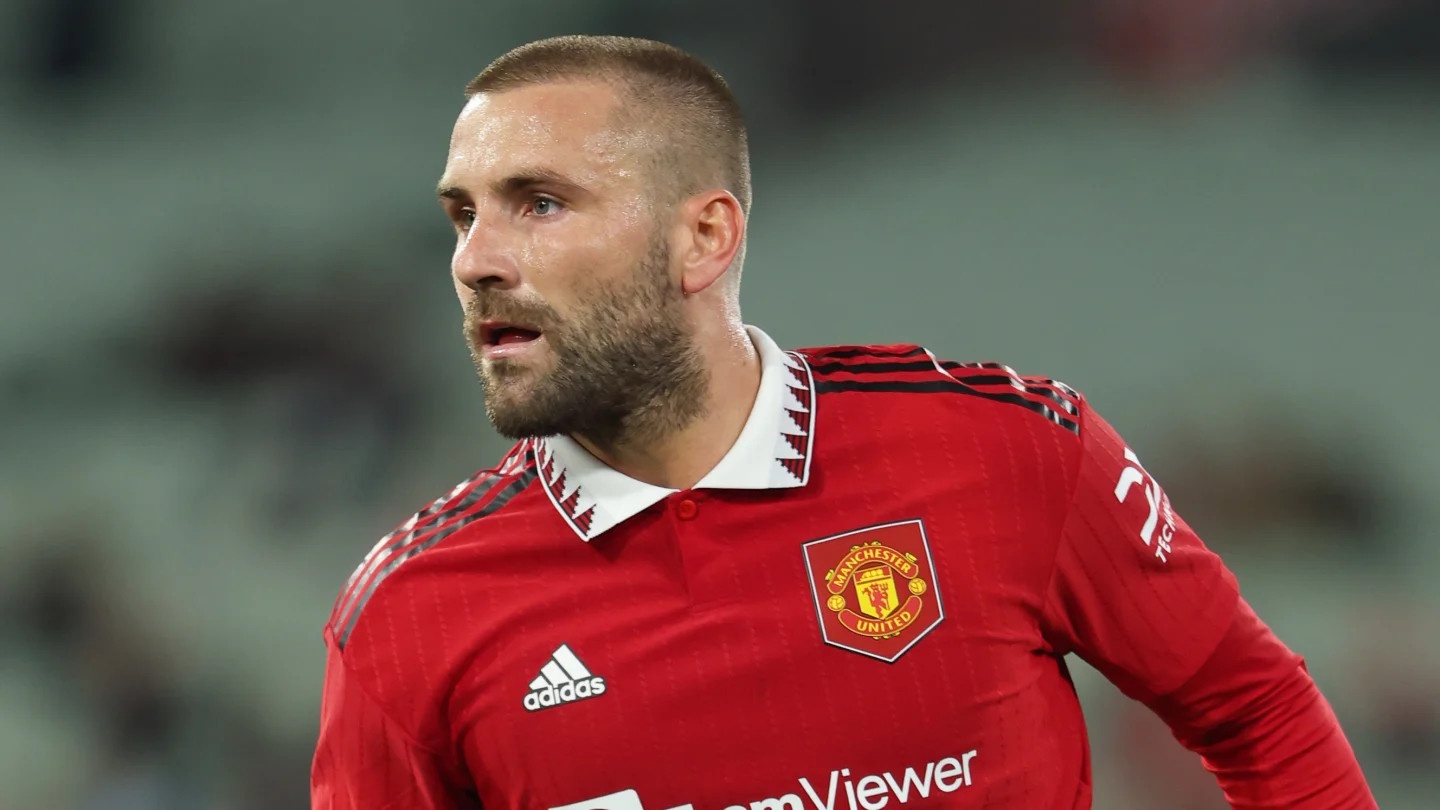 Luke Shaw: 'Cam giac nhu ca the gioi chong lai Maguire' hinh anh