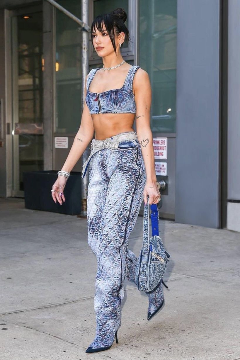 Xu huong denim mua thu anh 10