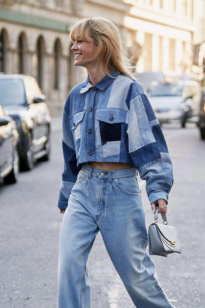 Xu huong denim mua thu anh 4