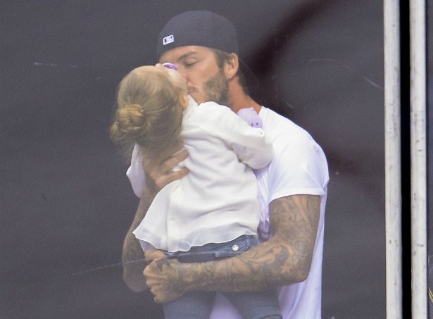 Beckham au yem Harper tren khan dai hinh anh
