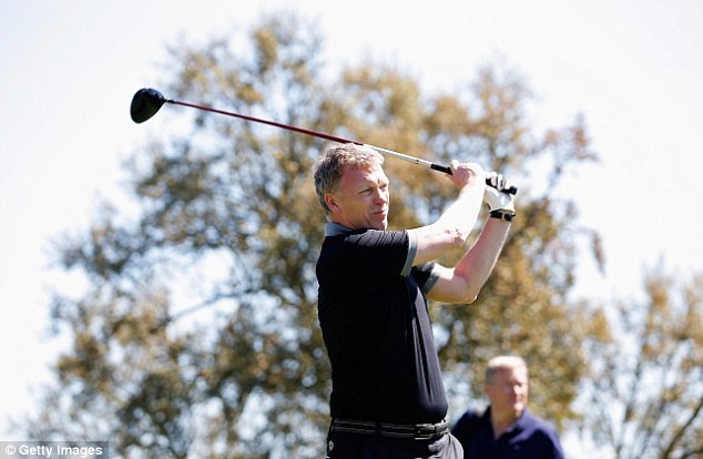 David Moyes thanh thoi danh golf quen the su hinh anh