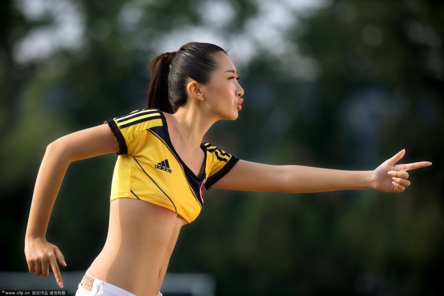 Nguoi dep tai hien khoanh khac an tuong nhat World Cup hinh anh