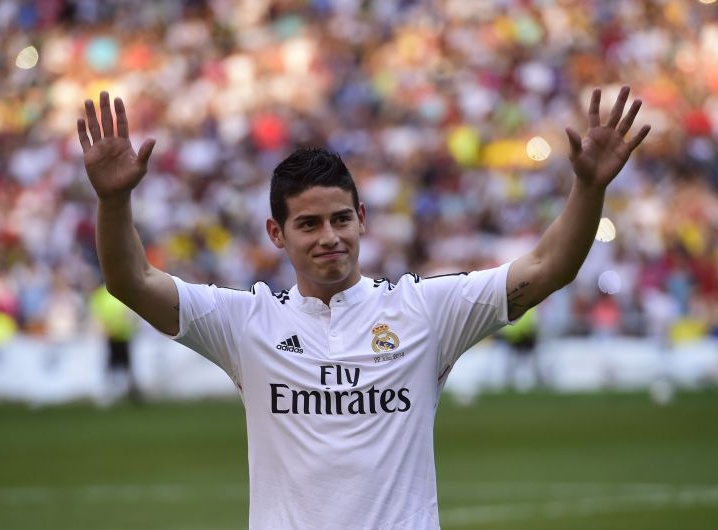 Fanpage cua Rodriguez tang chong mat sau khi gia nhap Real hinh anh