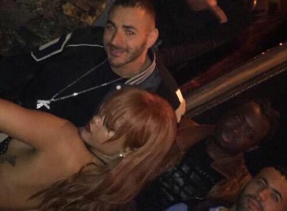 Theo chan sao: Benzema choi thau dem cung Rihanna hinh anh