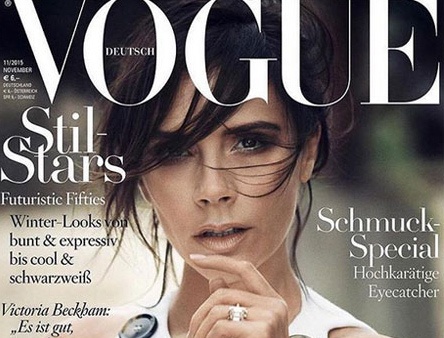 Theo chan sao: Ba Becks diu dang tren trang nhat Vogue hinh anh