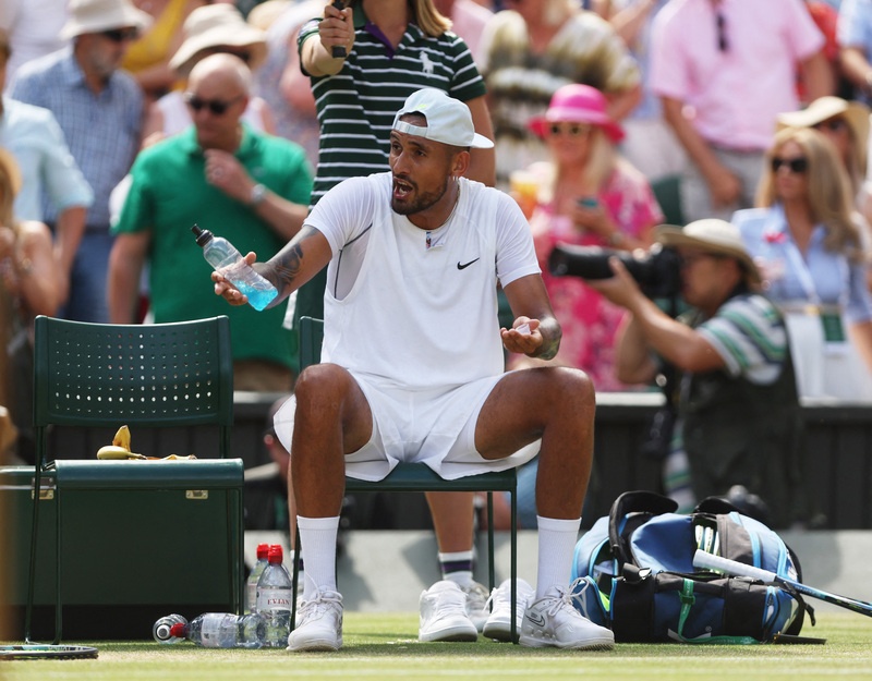 Bieu cam Kyrgios trong tran chung ket anh 3