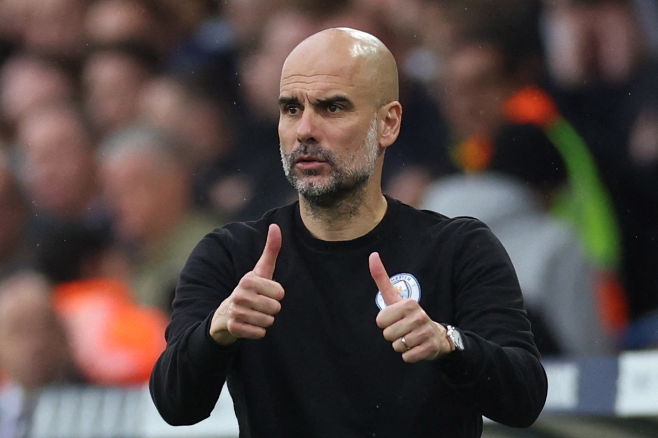 Pep Guardiola gia han hop dong voi Man City hinh anh