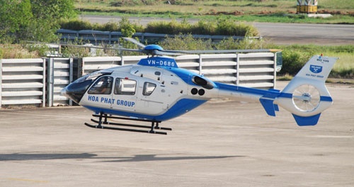 Chu tich Hoa Phat ban may bay rieng hinh anh