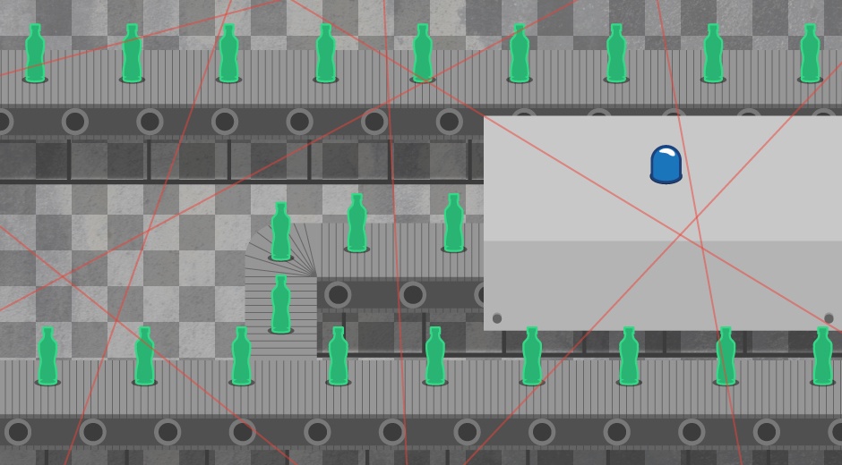 Dây chuyền sản xuất với những 